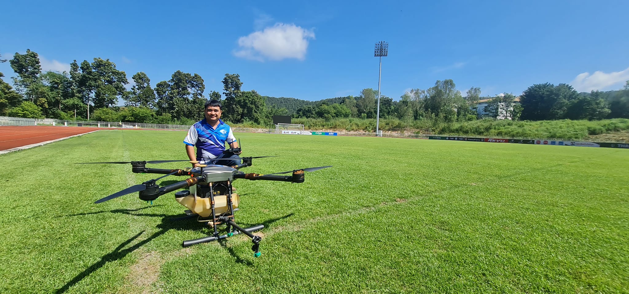 อบรมเสริมความรู้เพื่อเตรียมพร้อมแข่งขัน Thailand Agriculture Drone Competition 2024