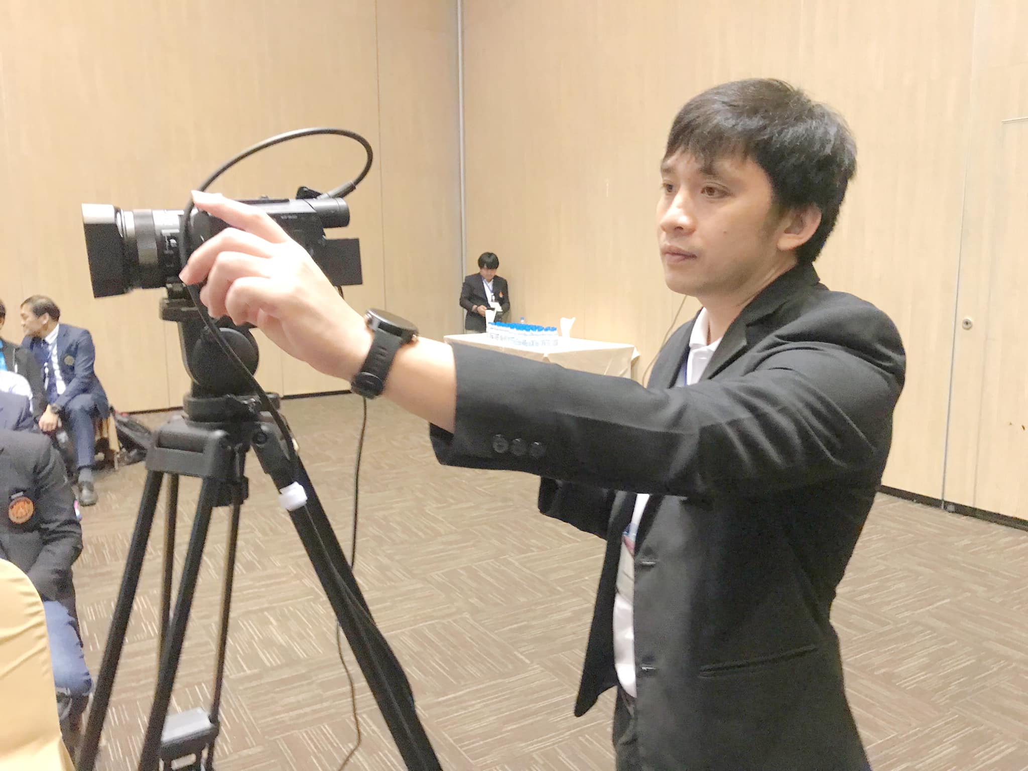 ปฏิบัติงานถ่ายทอดสด งานประชุมวิชาการระดับนานาชาติ ITEC AsiaPacific